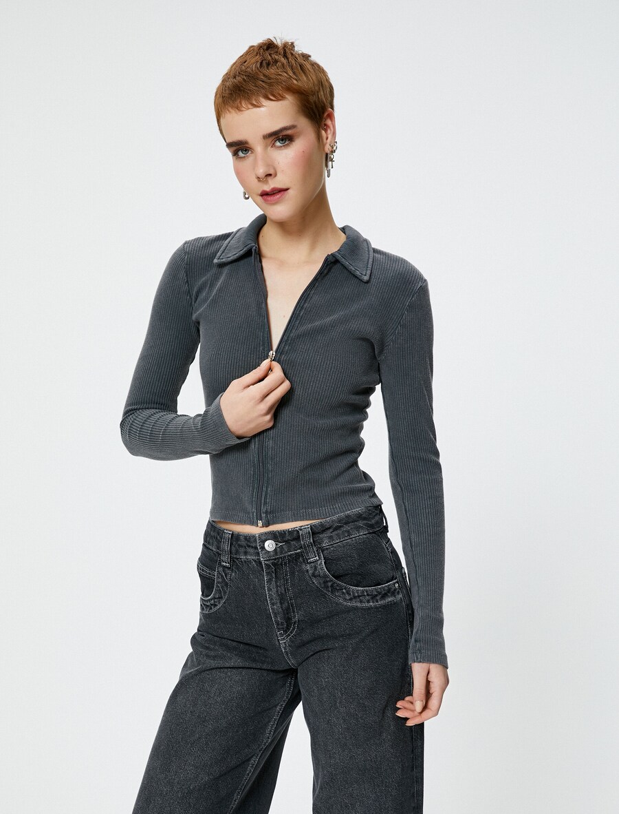 Вязаный кардиган Koton, темно-серый
Вязаный кардиган Koton, темно-серый