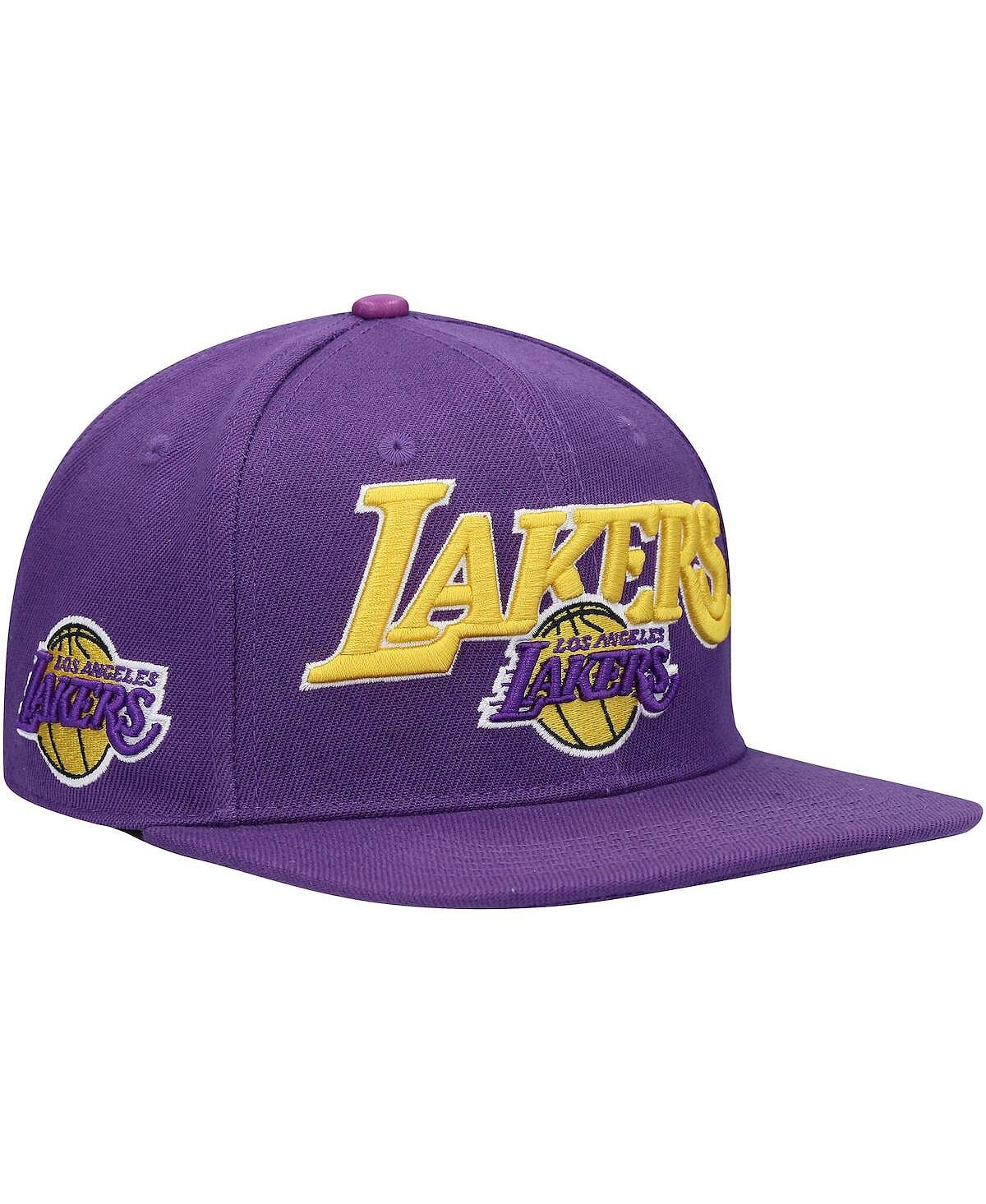 Мужская фиолетовая кепка Snapback с логотипом Los Angeles Lakers Wordmark Pro Standard 
Мужская фиолетовая кепка Snapback с логотипом Los Angeles Lakers Wordmark Pro Standard