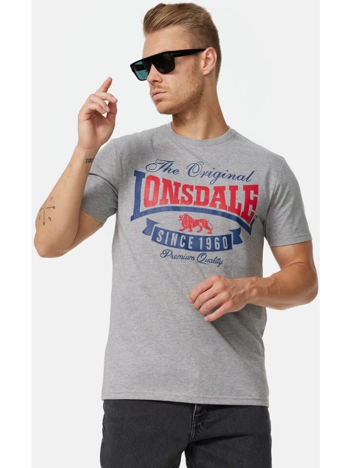 Футболка Lonsdale T-Shirt, серый
Футболка Lonsdale T-Shirt, серый