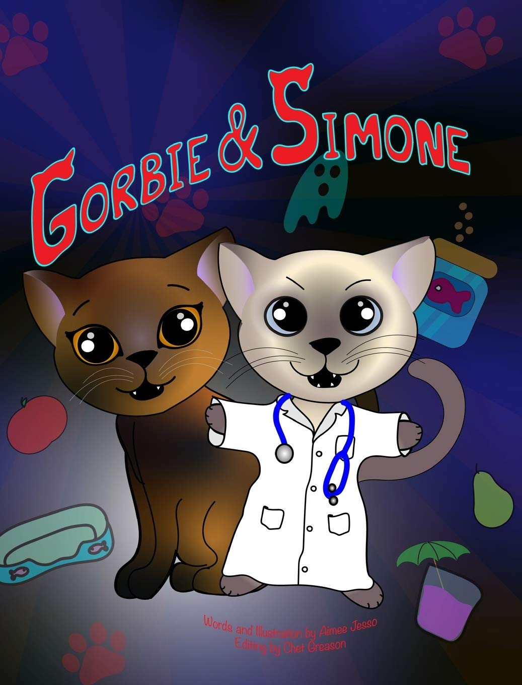 Gorbie and Simone: Illustrated Story of Cat Adventures Together (Blurb)
Gorbie and Simone: Illustrated Story of Cat Adventures Together (Blurb)