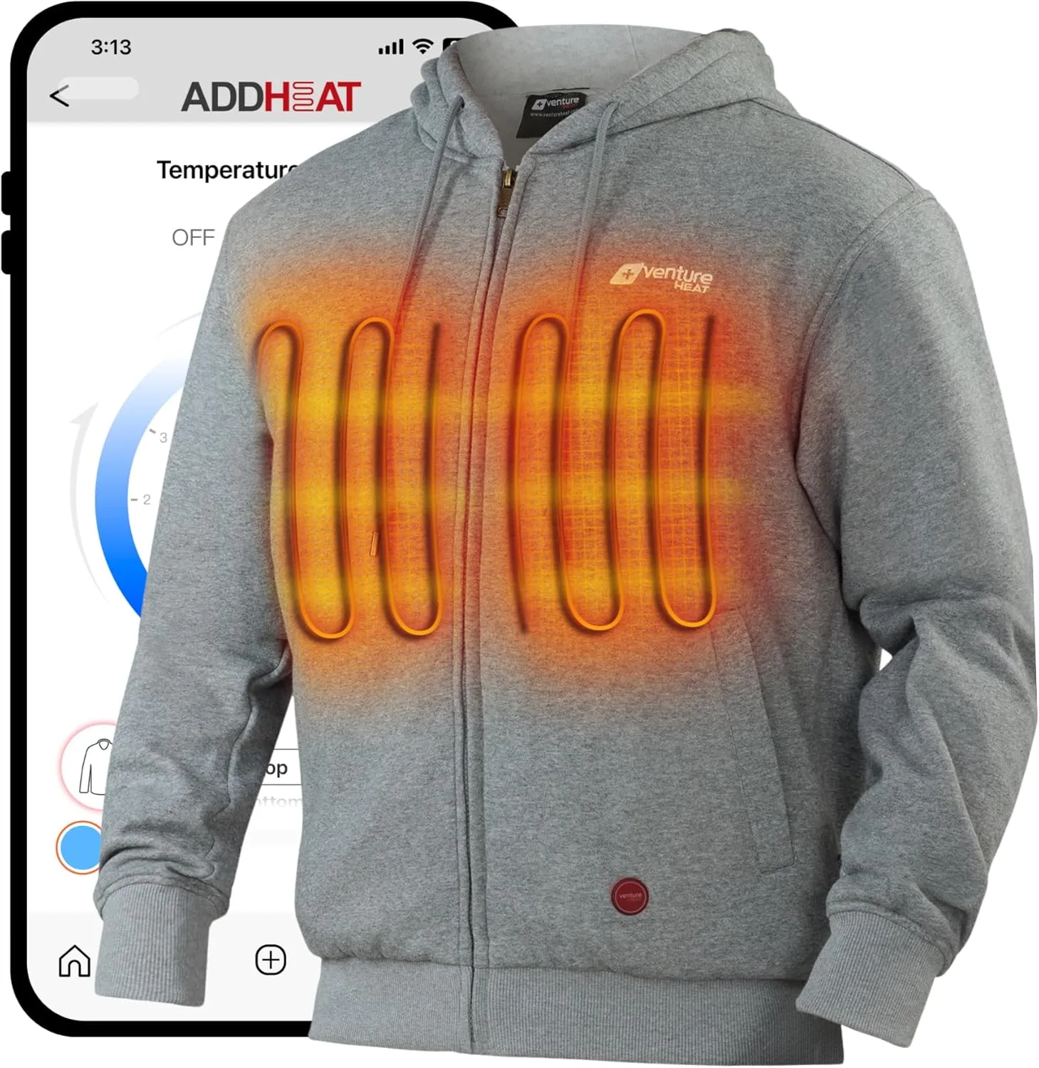 Термокуртка с подогревом для мужчин и женщин, Bluetooth, 3 зоны нагрева Venture Heat
Термокуртка с подогревом для мужчин и женщин, Bluetooth, 3 зоны нагрева Venture Heat