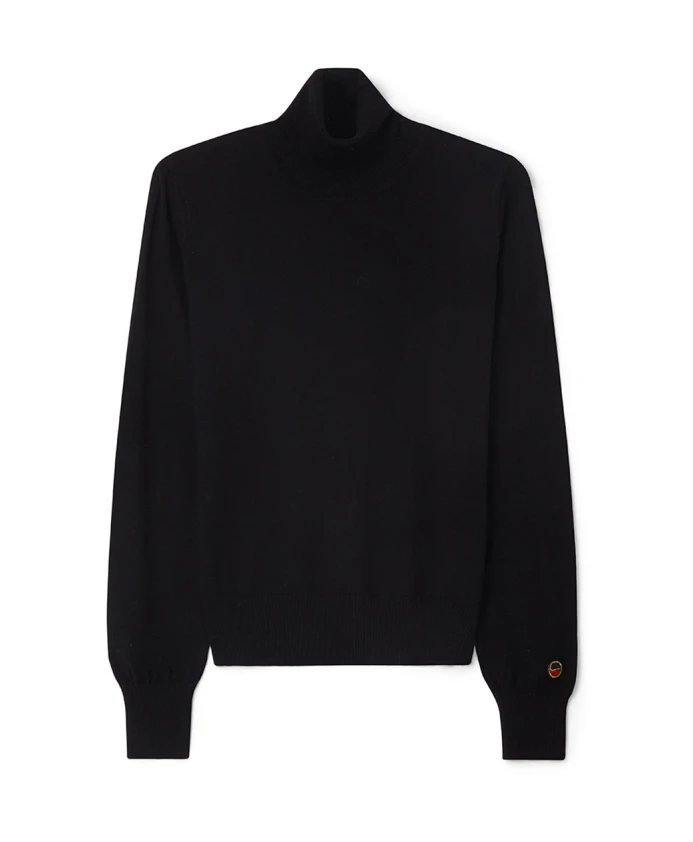 Свитер с высоким воротником Alice Busnel, черный
Свитер с высоким воротником Alice Busnel, черный