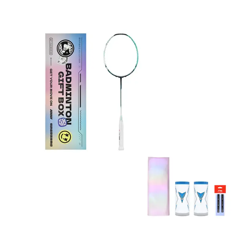 LINING Ракетка для бадминтона Control Type All around Defense Professional Single Racket Pearl White Light Jade Green
LINING Ракетка для бадминтона Control Type All around Defense Professional Single Racket Pearl White Light Jade Green