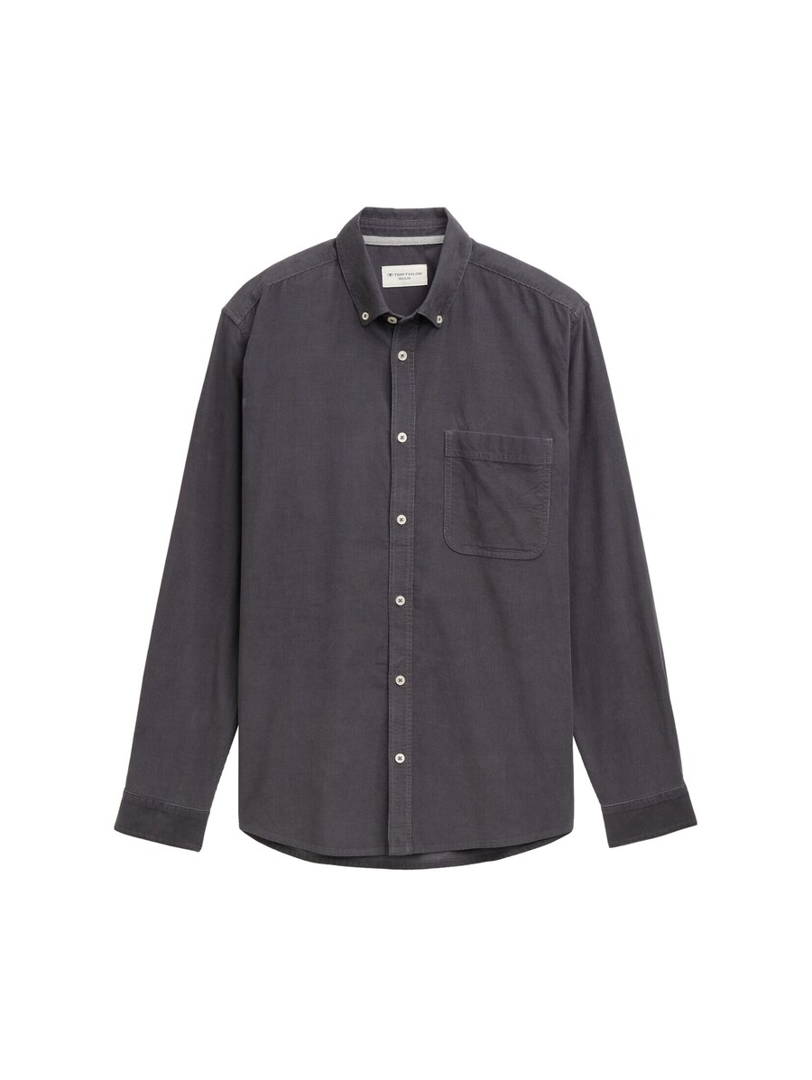 Рубашка на пуговицах классического кроя TOM TAILOR, антрацит
Рубашка на пуговицах классического кроя TOM TAILOR, антрацит