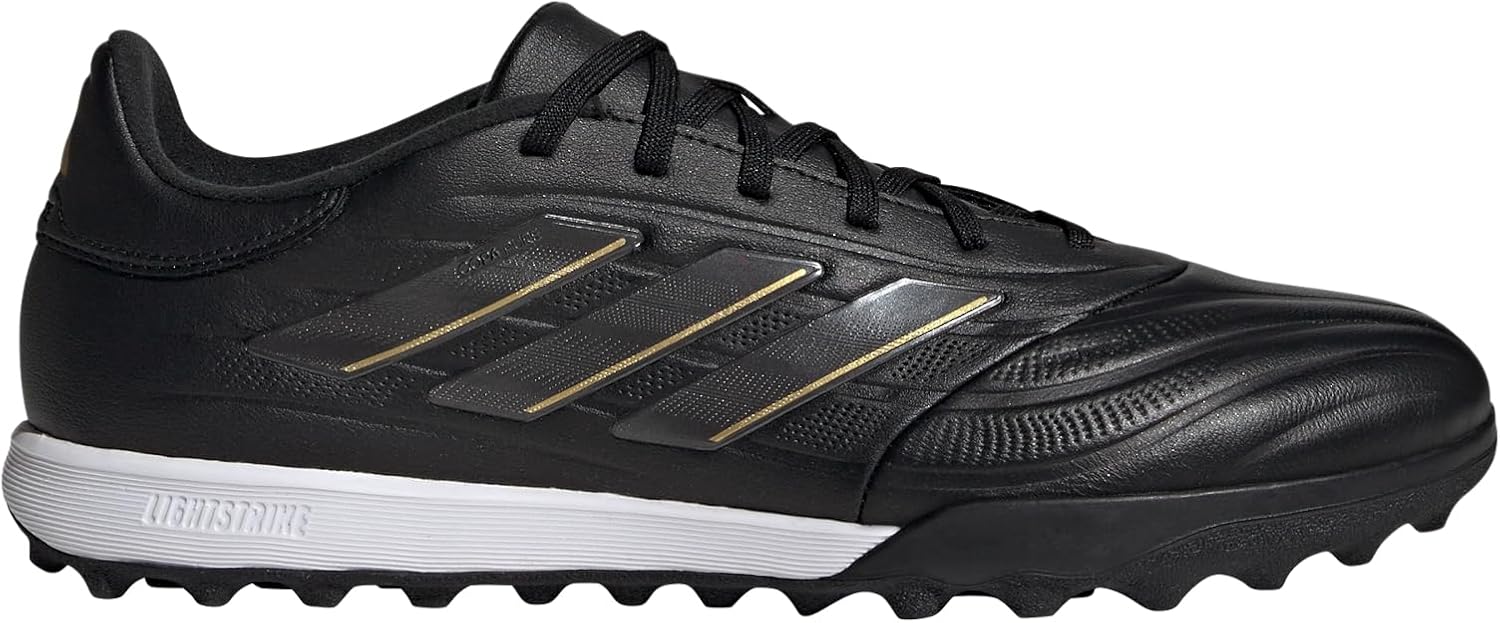 Кроссовки Adidas Unisex-Adult Copa Pure 2.0 для игры на искусственном газоне, черный/золотой/угольный
Кроссовки Adidas Unisex-Adult Copa Pure 2.0 для игры на искусственном газоне, черный/золотой/угольный