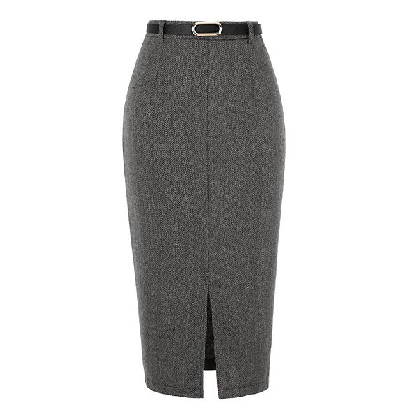 Юбка-карандаш миди для женщин с поясом, офисная, высокая посадка Inspire Chic, Black
Юбка-карандаш миди для женщин с поясом, офисная, высокая посадка Inspire Chic, Black