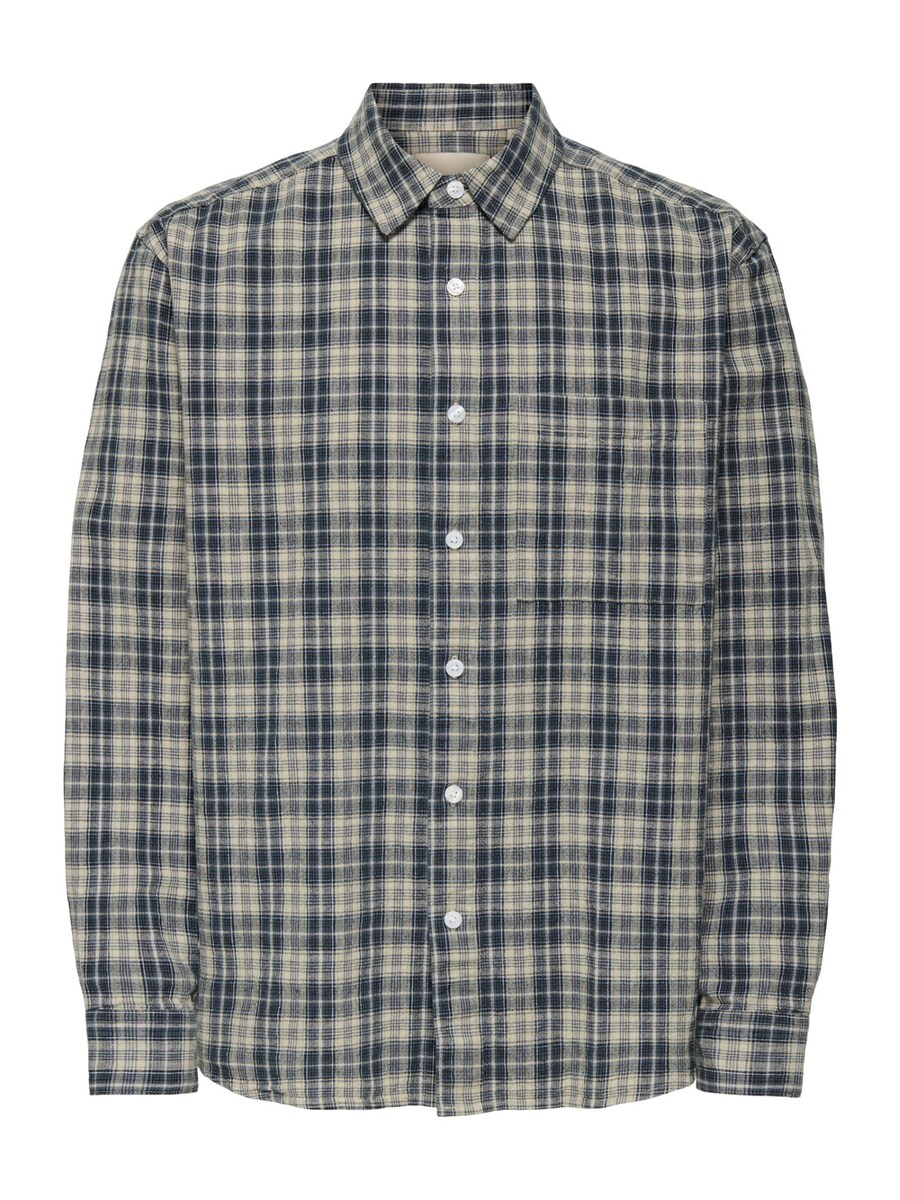 Рубашка на пуговицах Comfort fit Only & Sons ONSRAFAEL, антрацит/серовато-бежевый
Рубашка на пуговицах Comfort fit Only & Sons ONSRAFAEL, антрацит/серовато-бежевый