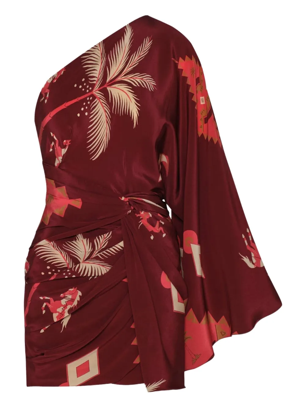 Платье мини на одно плечо с принтом Johanna Ortiz, красный
Платье мини на одно плечо с принтом Johanna Ortiz, красный