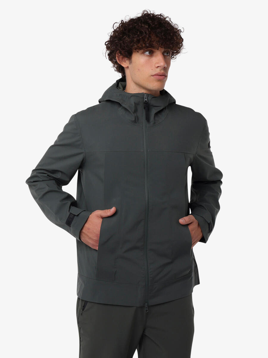 JAKED Мужская синтетическая фитнес-куртка милитари-зеленого цвета
JAKED Мужская синтетическая фитнес-куртка милитари-зеленого цвета