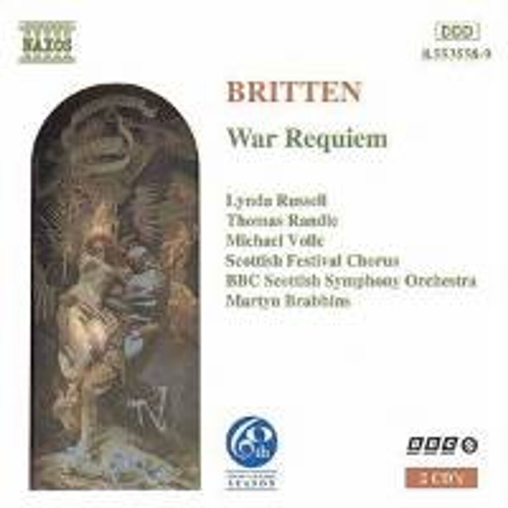 Диск CD War Requiem - Benjamin Britten
Диск CD War Requiem - Benjamin Britten