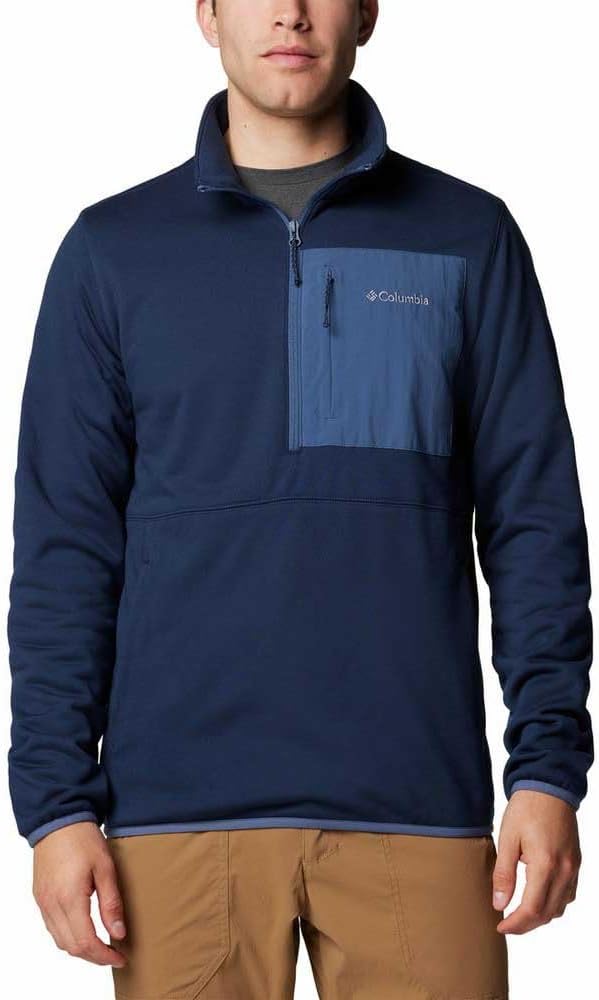 Columbia mens Hike Half Zip Ii, Collegiate Navy/Dark Mtn
Columbia mens Hike Half Zip Ii, Collegiate Navy/Dark Mtn