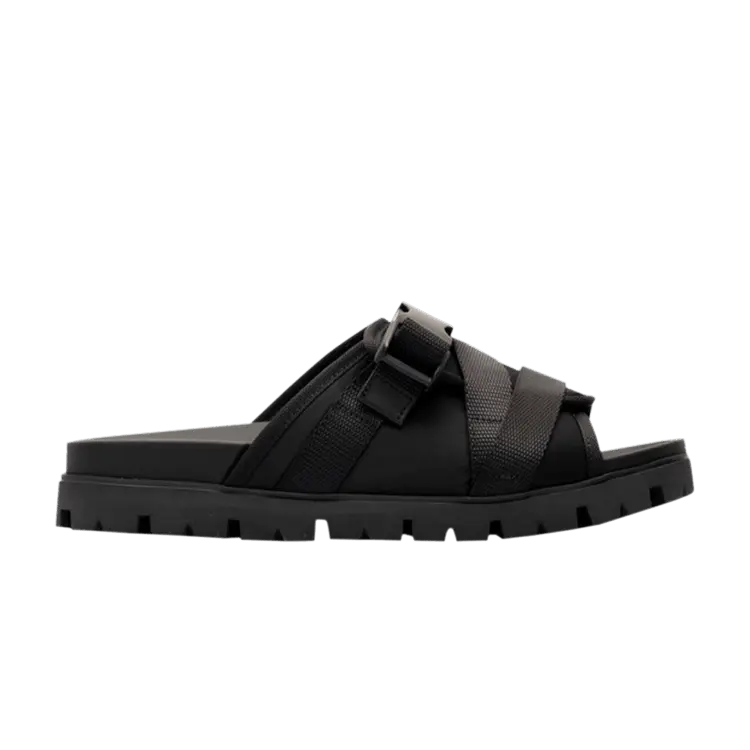 Шлепанцы Prada Buckled Slide 'Black', черный
Шлепанцы Prada Buckled Slide 'Black', черный