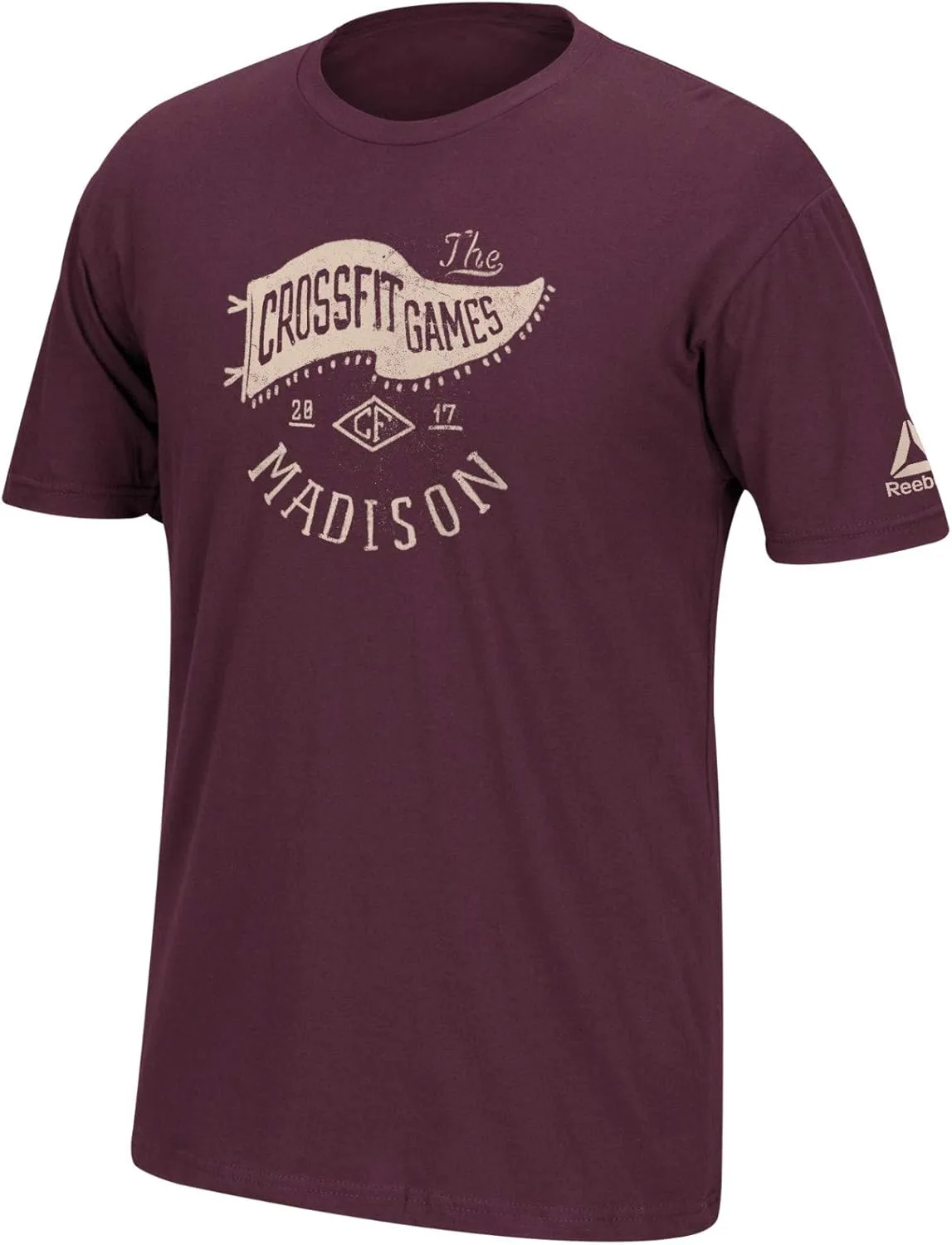 Футболка Reebok 2017 Crossfit Games мужская Maroon Pannant
Футболка Reebok 2017 Crossfit Games мужская Maroon Pannant