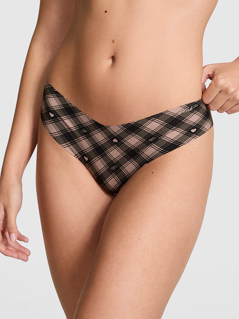 Трусики-Стринги No-Show Pink, smooth iced coffee buffalo plaid print
Трусики-Стринги No-Show Pink, smooth iced coffee buffalo plaid print