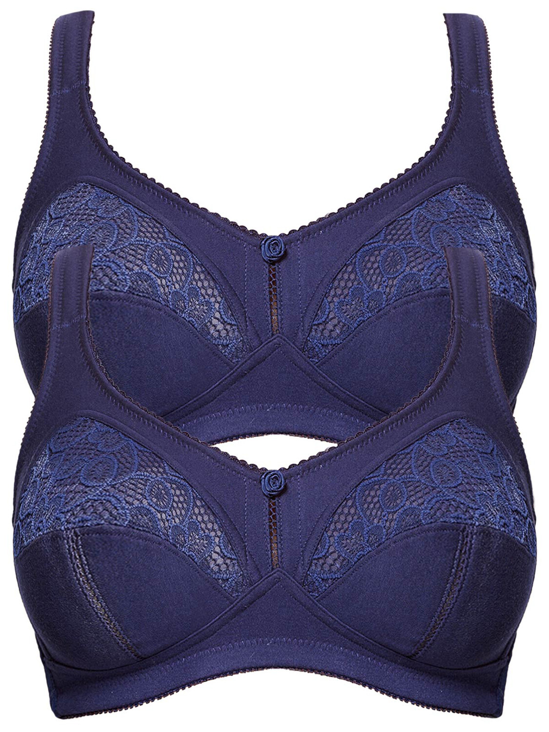 Бюстгальтер без косточек SUSA 2er Pack Entlastungs BH Topsy Plus, цвет marine marine
Бюстгальтер без косточек SUSA 2er Pack Entlastungs BH Topsy Plus, цвет marine marine