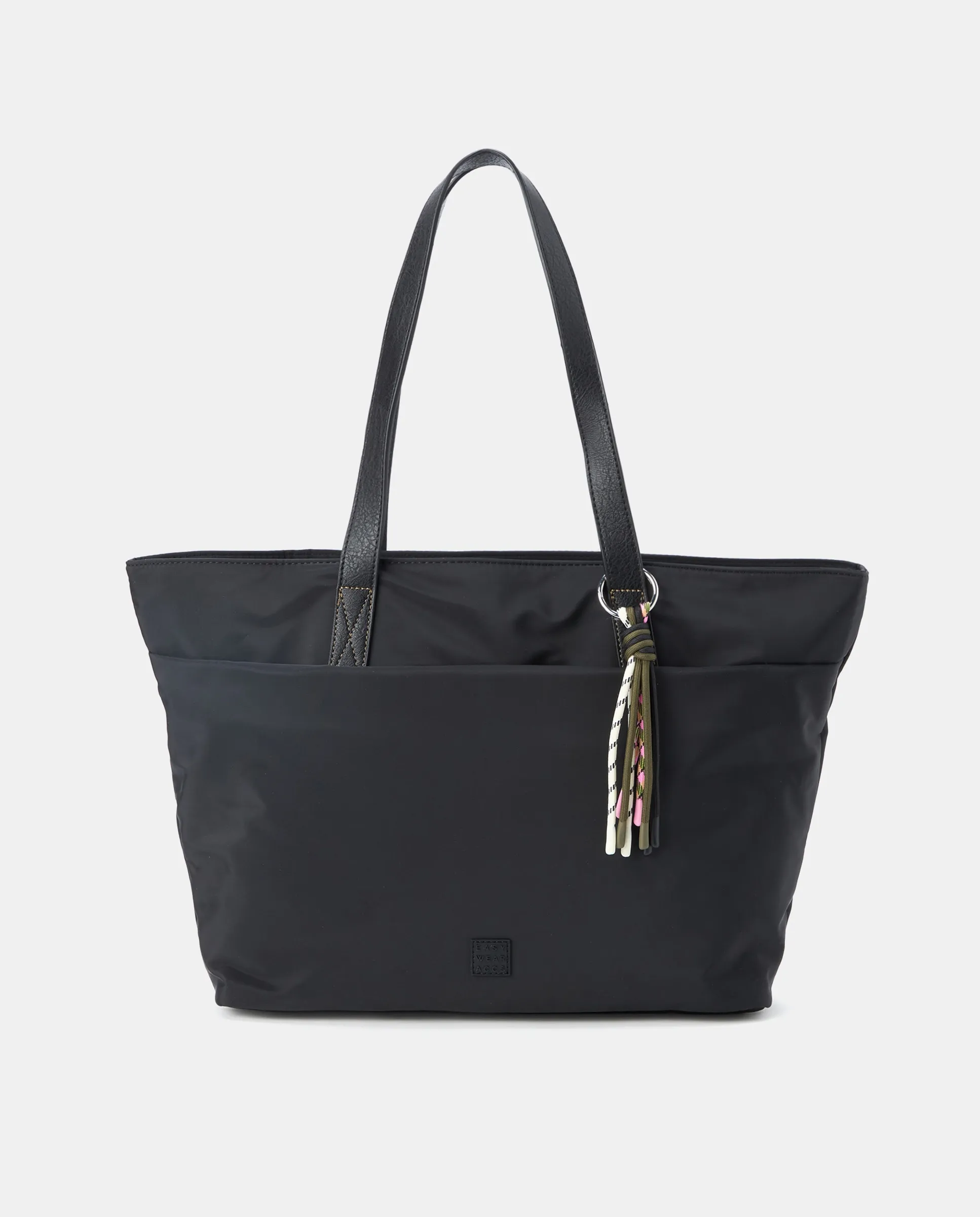 Сумка-шоппер из нейлона с брелоком Easy Wear, черный
Сумка-шоппер из нейлона с брелоком Easy Wear, черный