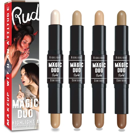 RUDE Magic Duo Highlight & Contour Light
RUDE Magic Duo Highlight & Contour Light