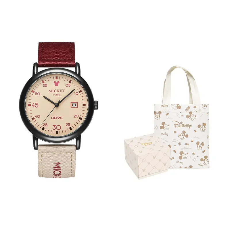 Disney Микки серия кварцевый механизм нейлоновый ремешок часы унисекс желтый циферблат
Disney Микки серия кварцевый механизм нейлоновый ремешок часы унисекс желтый циферблат