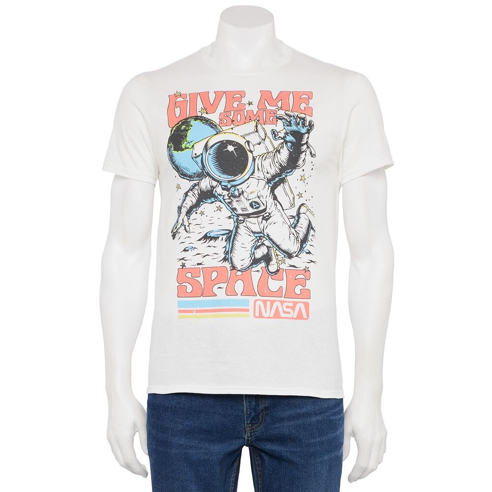 Мужская футболка с рисунком NASA Give Me Some Space Licensed Character, белый
Мужская футболка с рисунком NASA Give Me Some Space Licensed Character, белый
