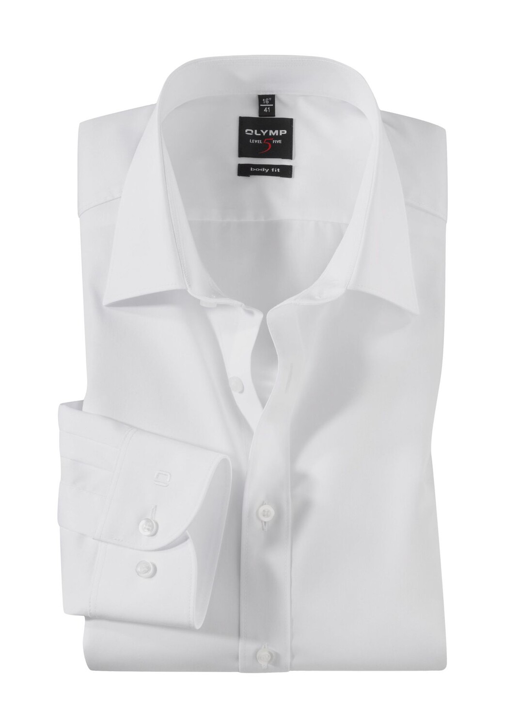 Деловая рубашка Level Five, облегающая, комфортная, эластичная, мужская OLYMP, белый
Деловая рубашка Level Five, облегающая, комфортная, эластичная, мужская OLYMP, белый
