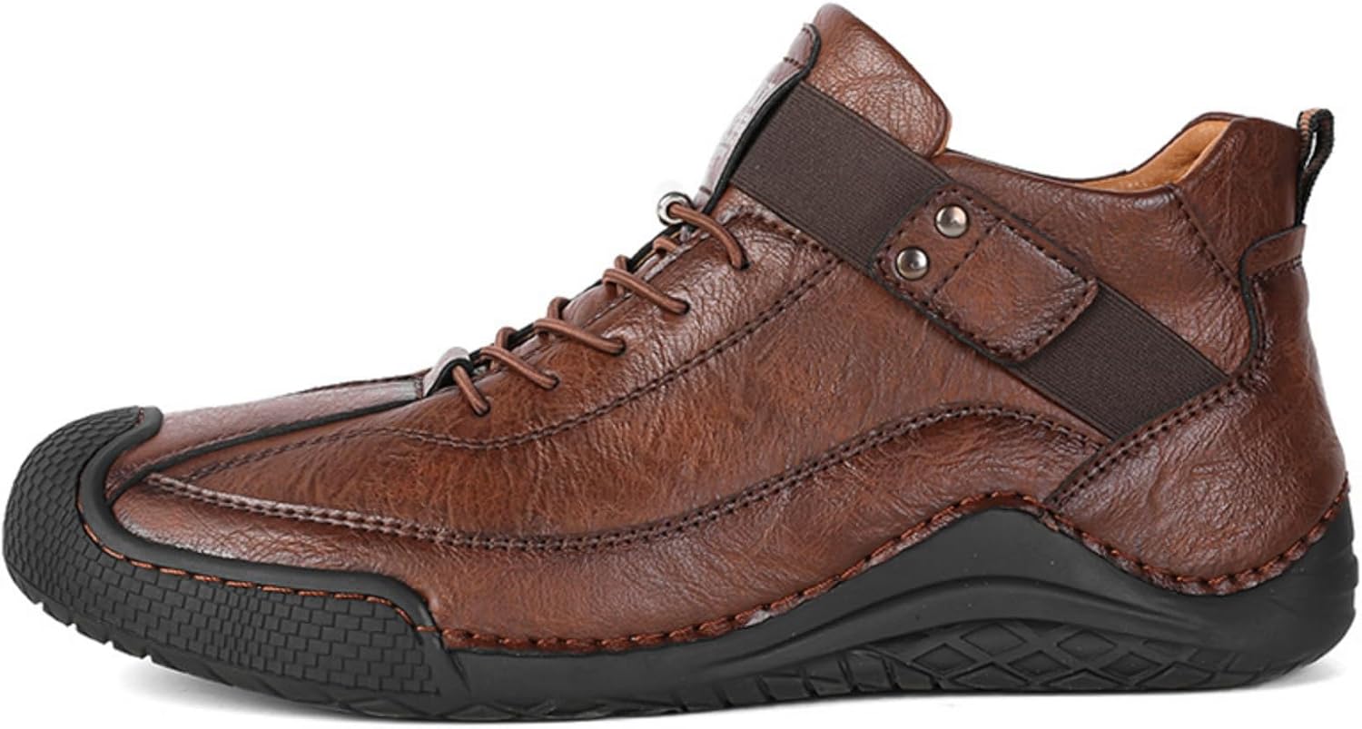 Мужские кожаные низкие ботинки Чака с регулируемым верхом из кожи, текстильные кроссовки, повседневные туфли с низким каблуком для ходьбы и вождения, стиль для мужчин, подходит для повседневного использования Houdbdol, коричневый
Мужские кожаные низкие ботинки Чака с регулируемым верхом из кожи, текстильные кроссовки, повседневные туфли с низким каблуком для ходьбы и вождения, стиль для мужчин, подходит для повседневного использования Houdbdol, коричневый