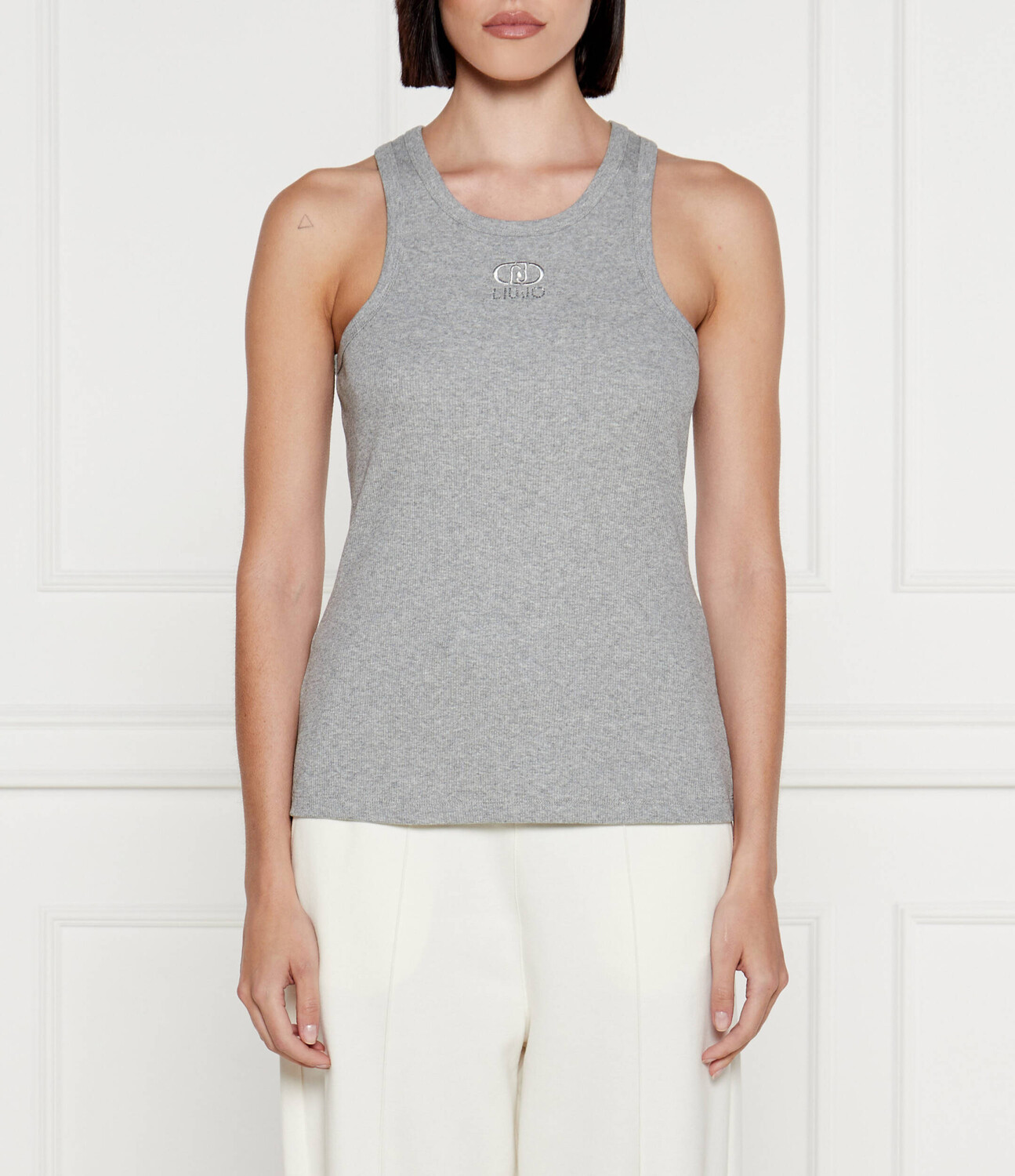 Топ Liu Jo Slim Fit, серый
Топ Liu Jo Slim Fit, серый