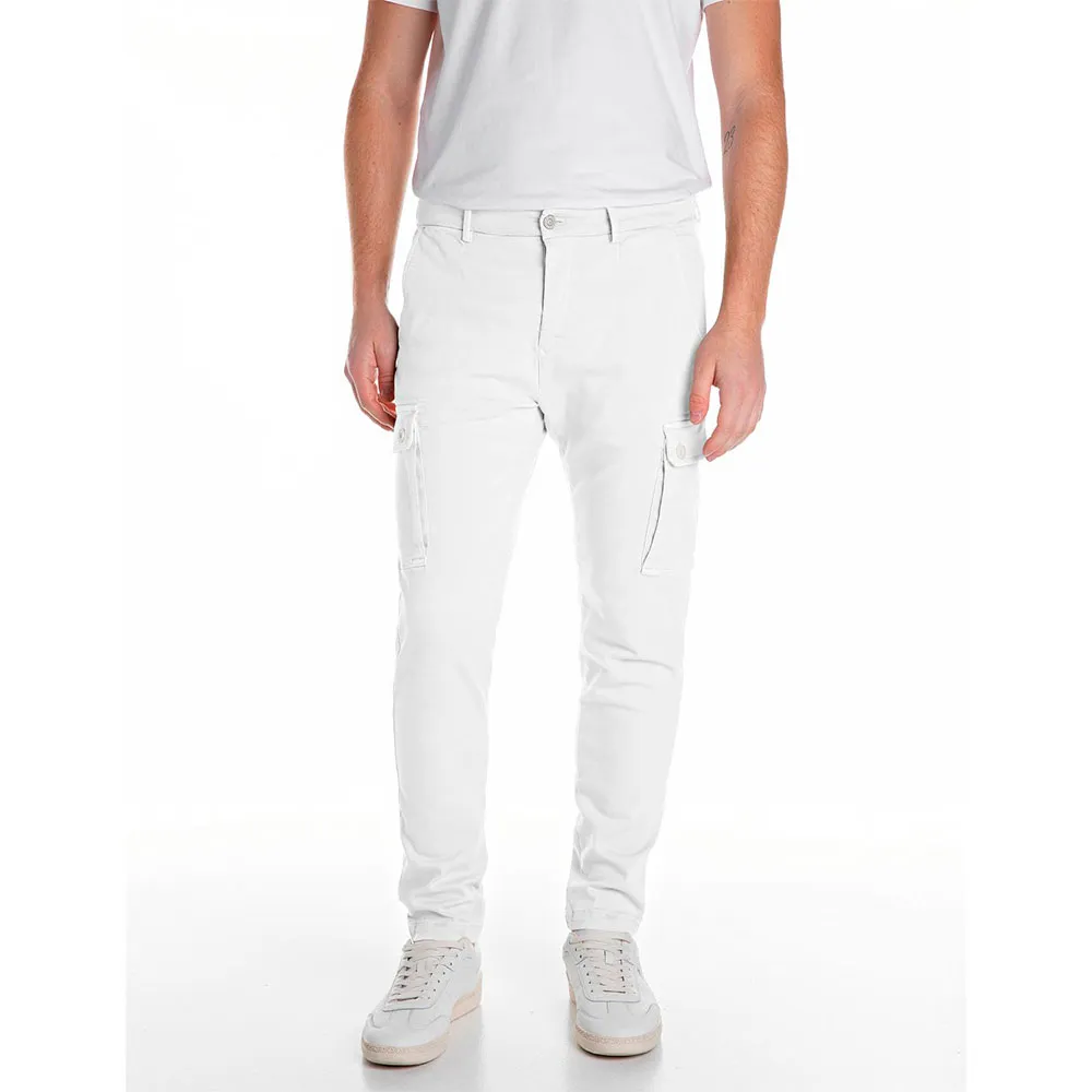 Брюки карго Replay M9649E.000.8366197, белый
Брюки карго Replay M9649E.000.8366197, белый