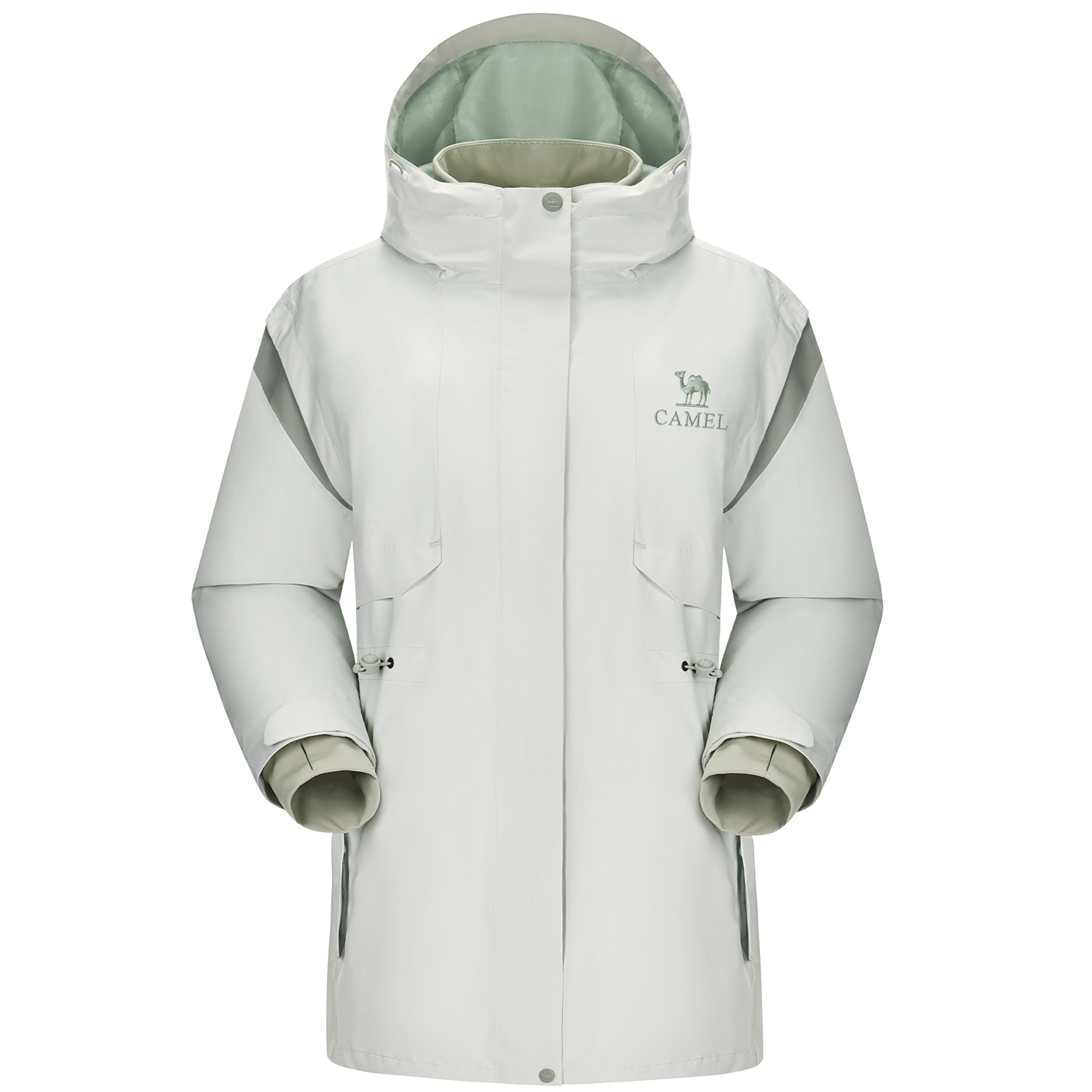 Ветровка для любой погоды женская CAMEL, Горный Зеленый/Светло-Зеленый
Ветровка для любой погоды женская CAMEL, Горный Зеленый/Светло-Зеленый