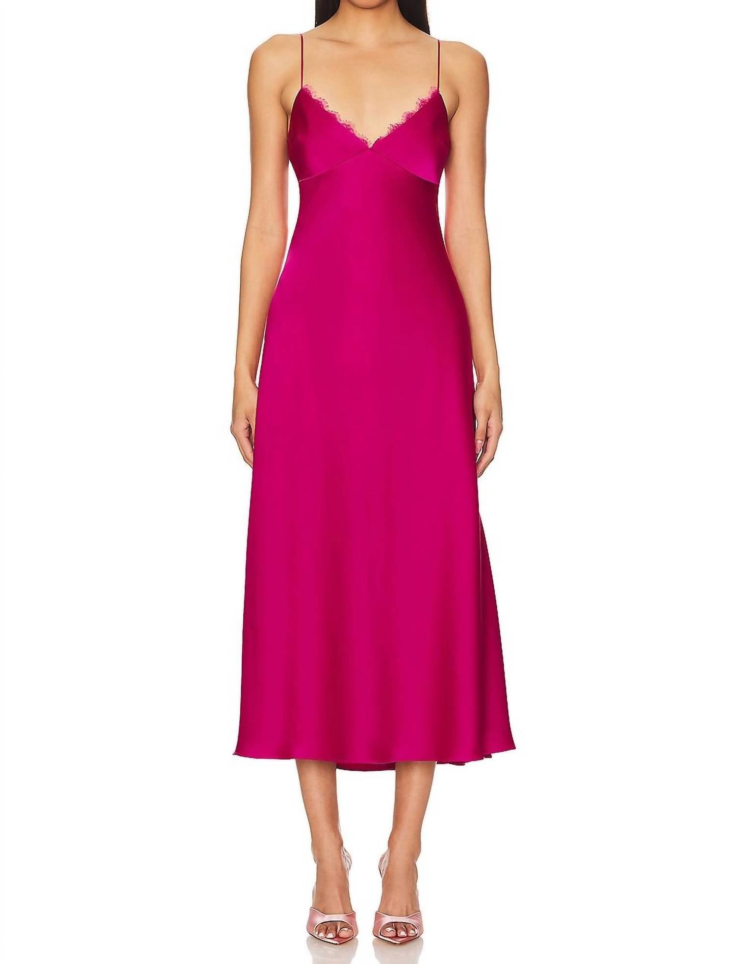 Джессика Платье миди с кружевом в розово-павлиньем цвете Katie may
Джессика Платье миди с кружевом в розово-павлиньем цвете Katie may