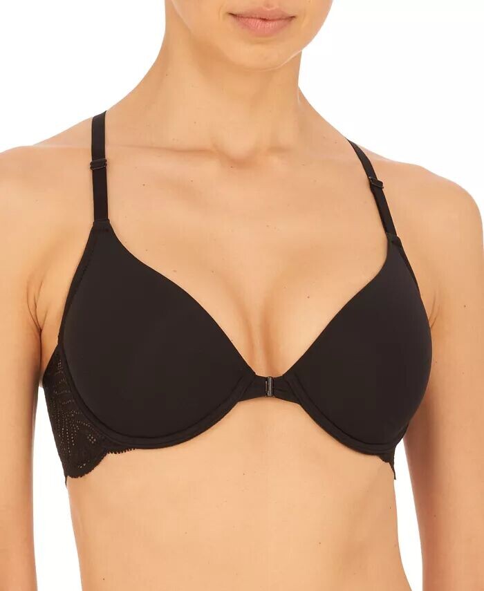 Женский бюстгальтер на косточках Lush Front Close Contour 728309 Natori, черный
Женский бюстгальтер на косточках Lush Front Close Contour 728309 Natori, черный