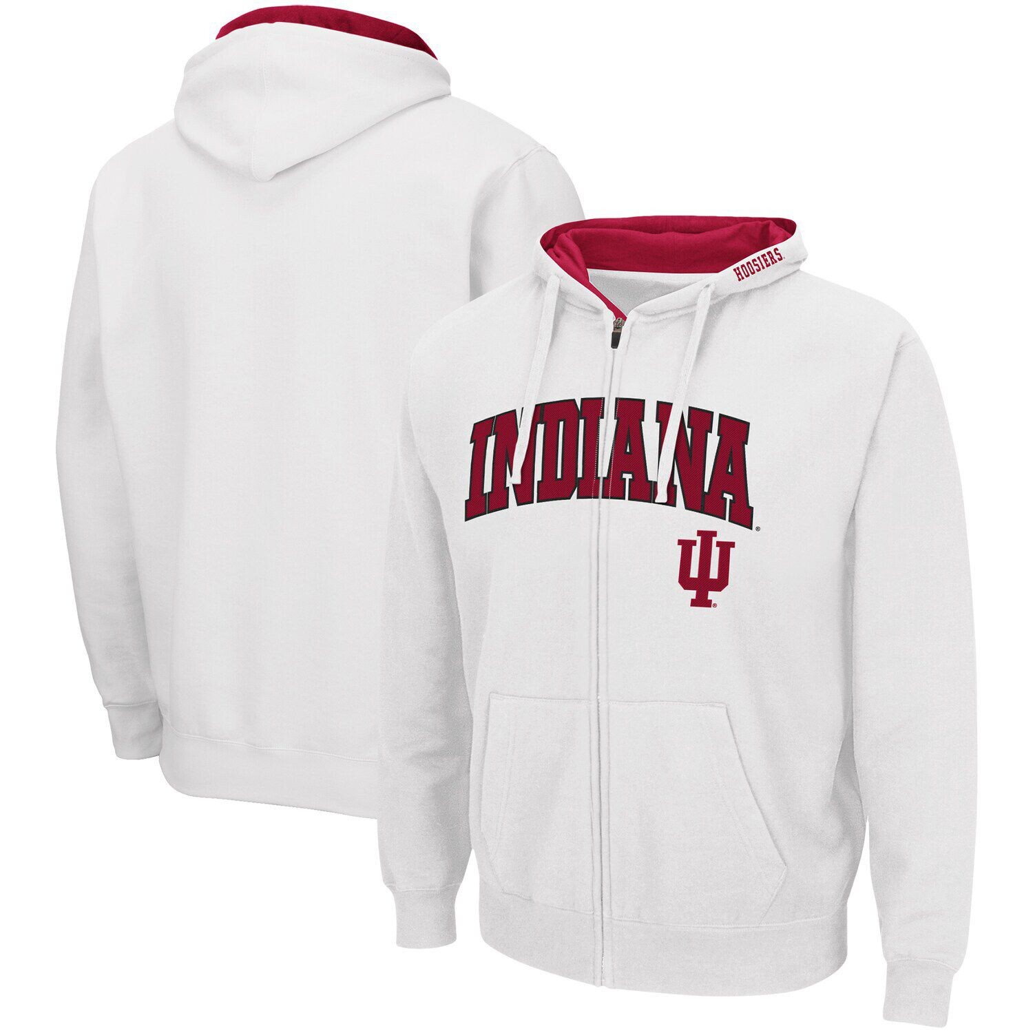 Мужская белая толстовка с молнией во всю длину Arch & Logo 3.0 Indiana Hoosiers Colosseum, Белый, Мужская белая толстовка с молнией во всю длину Arch & Logo 3.0 Indiana Hoosiers Colosseum
Мужская белая толстовка с молнией во всю длину Arch & Logo 3.0 Indiana Hoosiers Colosseum, Белый, Мужская белая толстовка с молнией во всю длину Arch & Logo 3.0 Indiana Hoosiers Colosseum