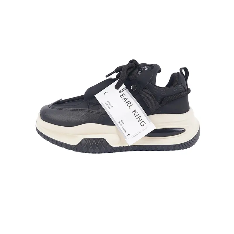 Амортизирующие, износостойкие повседневные туфли средней высоты для мужчин Earl king, Black
Амортизирующие, износостойкие повседневные туфли средней высоты для мужчин Earl king, Black