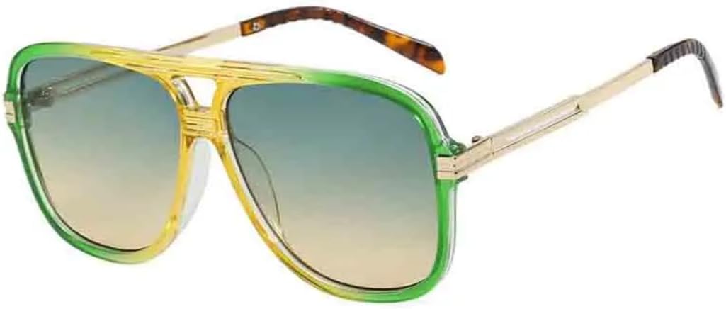 Солнцезащитные очки с защитой UV400 | Двойная перемычка, цветные линзы | для женщин и мужчин, для занятий спортом на открытом воздухе и вождения DSVIGF, Green Green Tea
Солнцезащитные очки с защитой UV400 | Двойная перемычка, цветные линзы | для женщин и мужчин, для занятий спортом на открытом воздухе и вождения DSVIGF, Green Green Tea