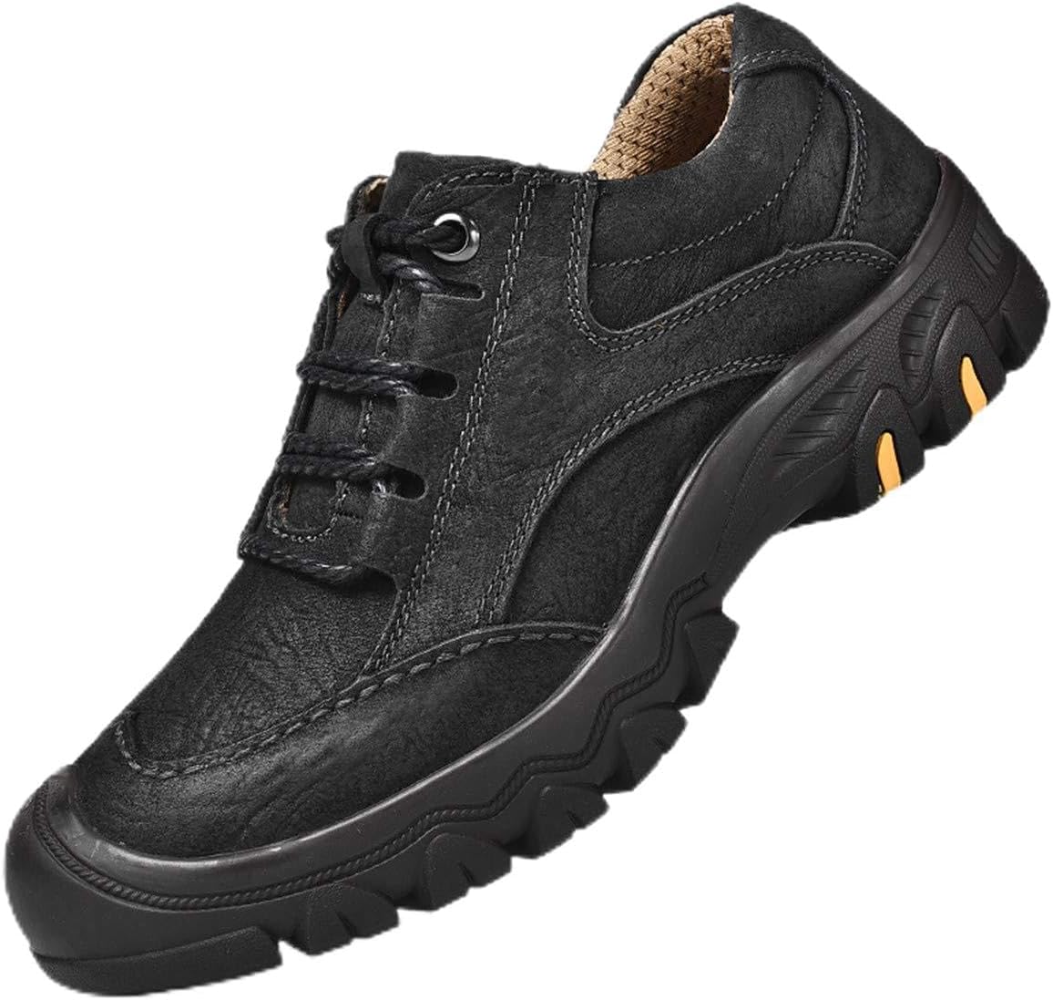 Мужские водонепроницаемые кожаные кроссовки для пеших прогулок ChicWind с шнуровкой, черный
Мужские водонепроницаемые кожаные кроссовки для пеших прогулок ChicWind с шнуровкой, черный