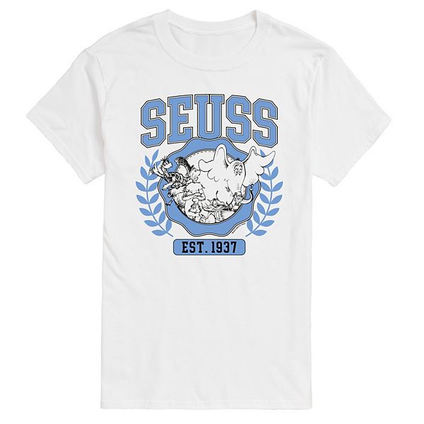 Футболка Big & Tall Dr Seuss The Cat in the Hat Collegiate Est 1937 Licensed Character
Футболка Big & Tall Dr Seuss The Cat in the Hat Collegiate Est 1937 Licensed Character