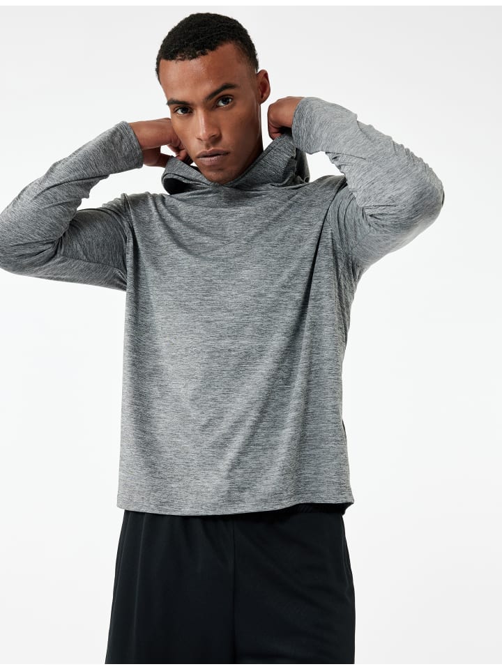 KOTON Толстовка серого меланжевого цвета
KOTON Толстовка серого меланжевого цвета