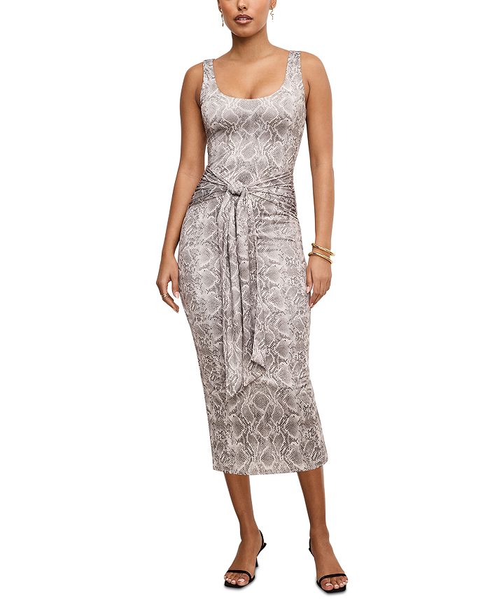 Облегающее платье с завязкой на талии из джерси Slinky Good American, мультиколор
Облегающее платье с завязкой на талии из джерси Slinky Good American, мультиколор