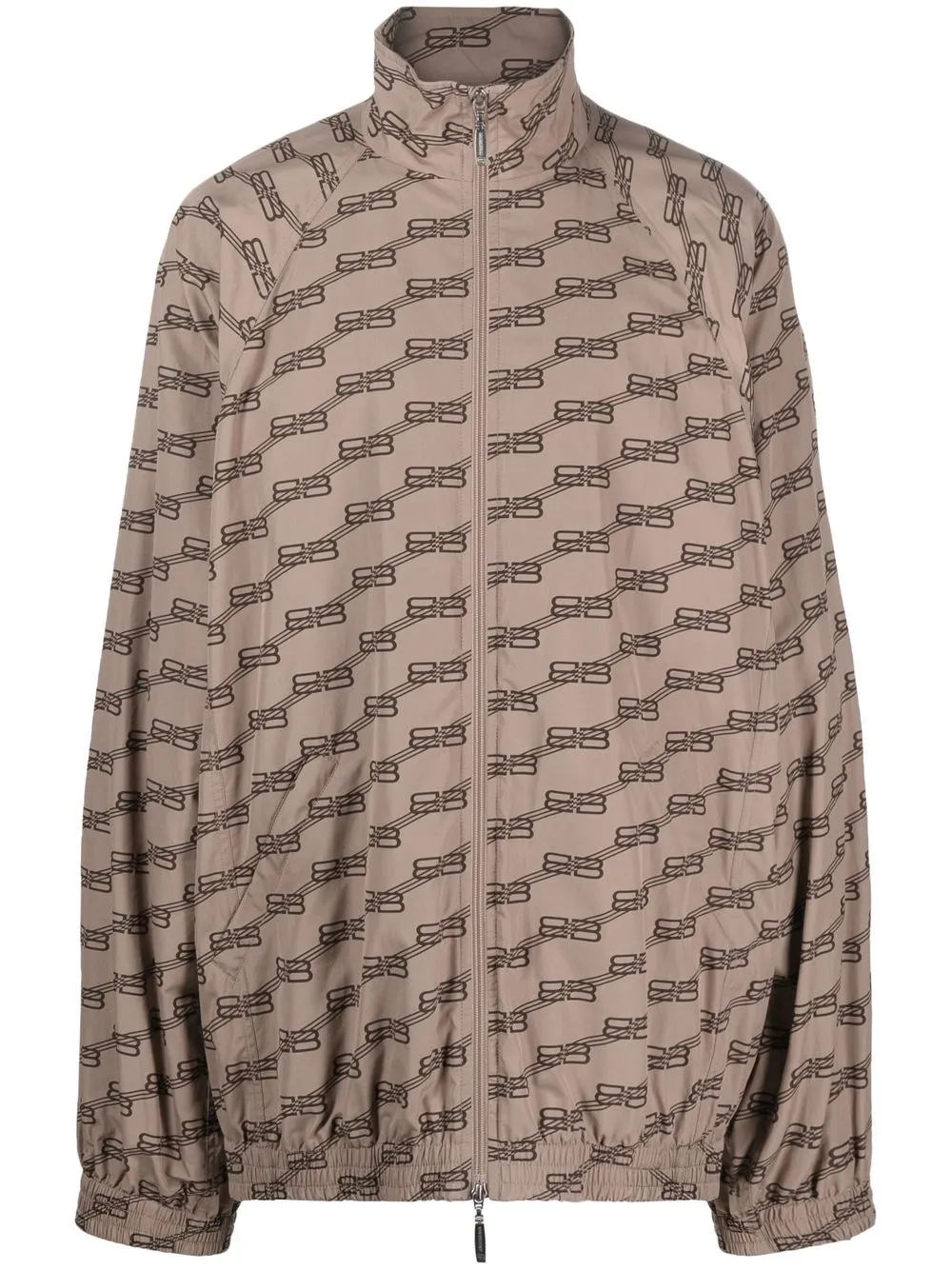 Спортивная куртка с монограммой BB BALENCIAGA, коричневый
Спортивная куртка с монограммой BB BALENCIAGA, коричневый