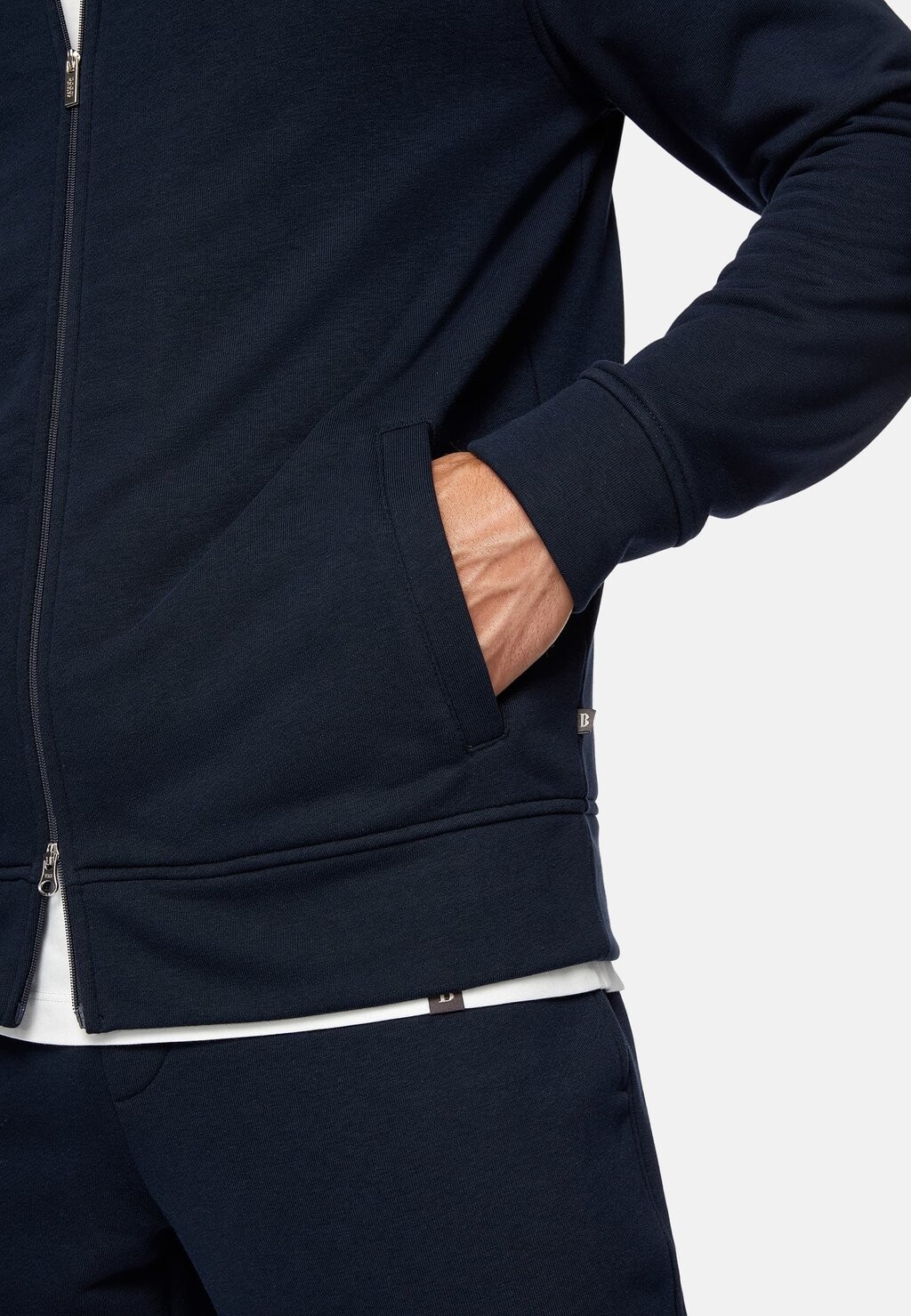 Толстовка на молнии MIXED FULL Boggi Milano, синий
Толстовка на молнии MIXED FULL Boggi Milano, синий