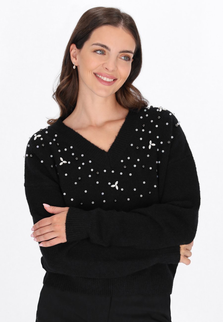 Джемпер usha Jumper, Black Melange/Black
Джемпер usha Jumper, Black Melange/Black