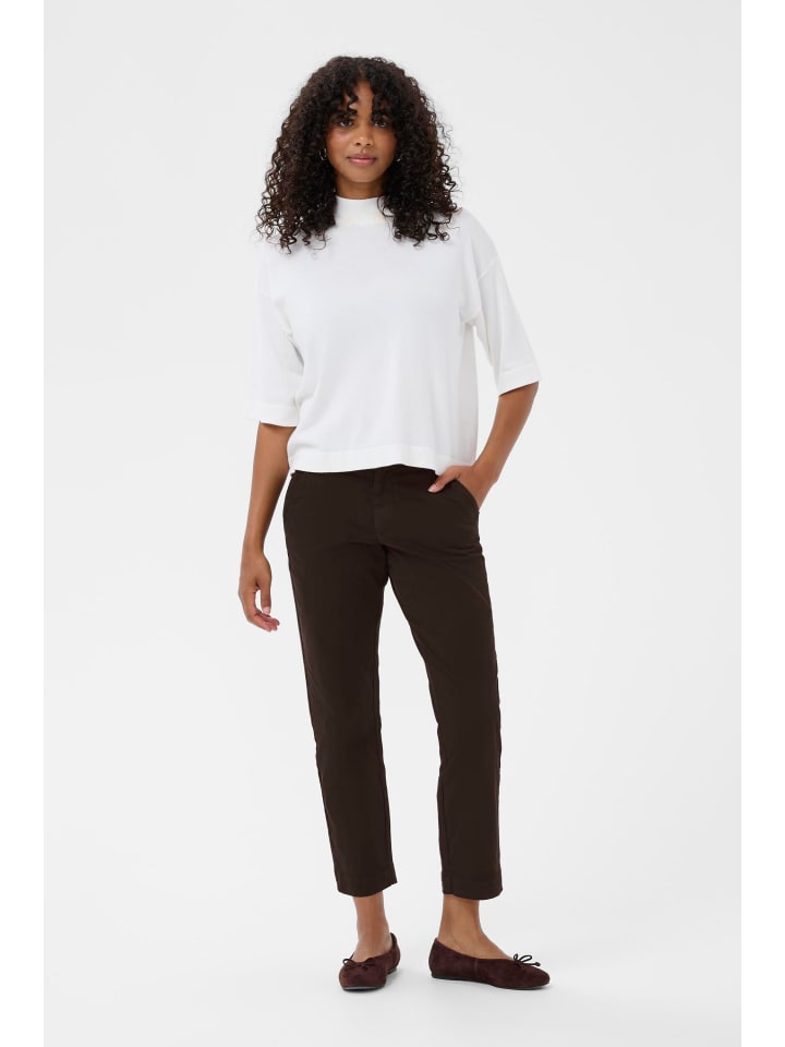 Kaffe Брюки KAmette прямого кроя, цвет «Черный кофе»
Kaffe Брюки KAmette прямого кроя, цвет «Черный кофе»