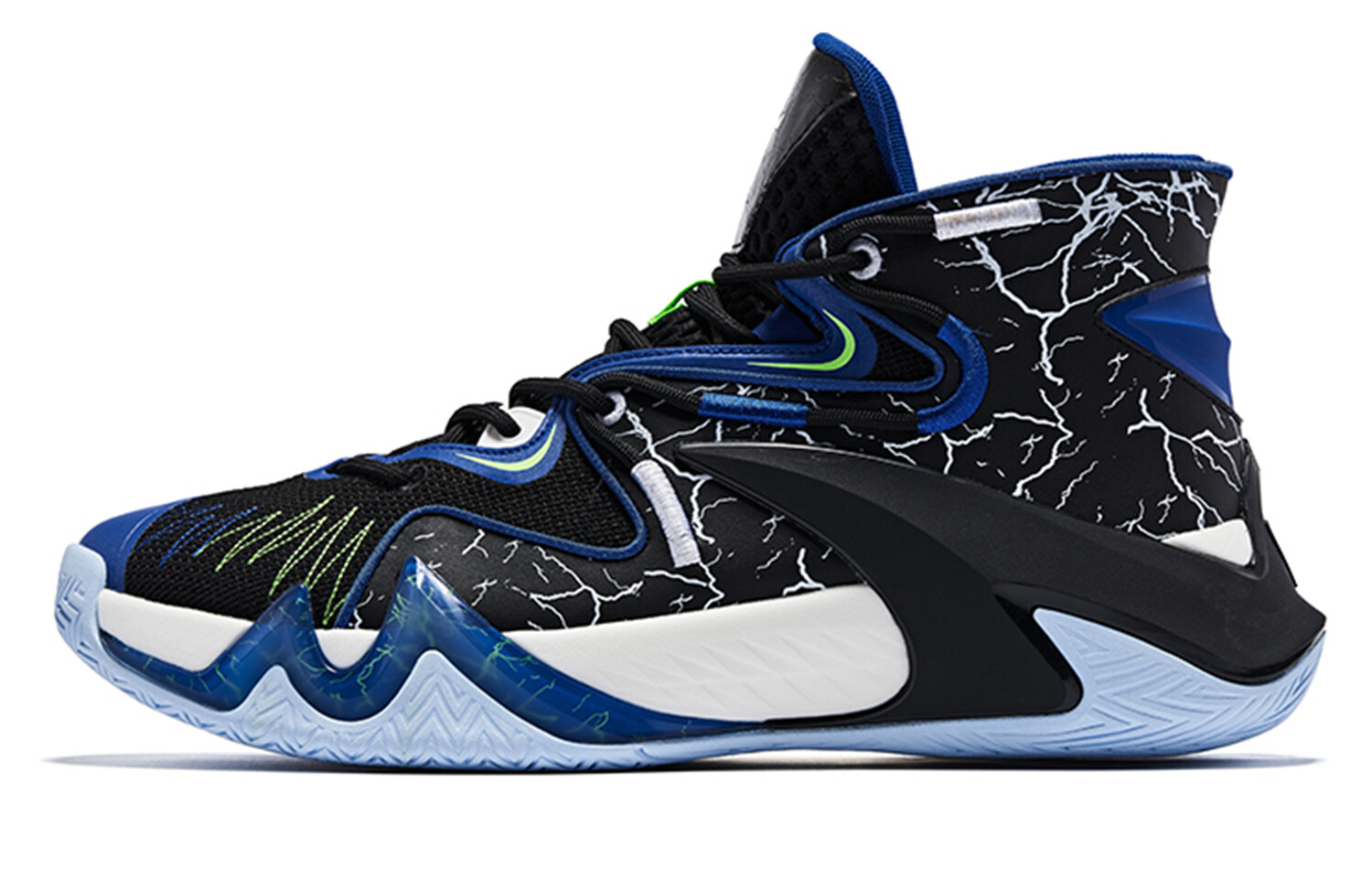 Баскетбольные кроссовки Basketball Shoes Men High-Top Black Eye-catching Blue Qiaodan
Баскетбольные кроссовки Basketball Shoes Men High-Top Black Eye-catching Blue Qiaodan