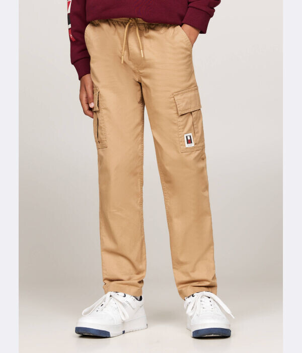 Брюки-карго детские Tommy Hilfiger свободного кроя, коричневый
Брюки-карго детские Tommy Hilfiger свободного кроя, коричневый