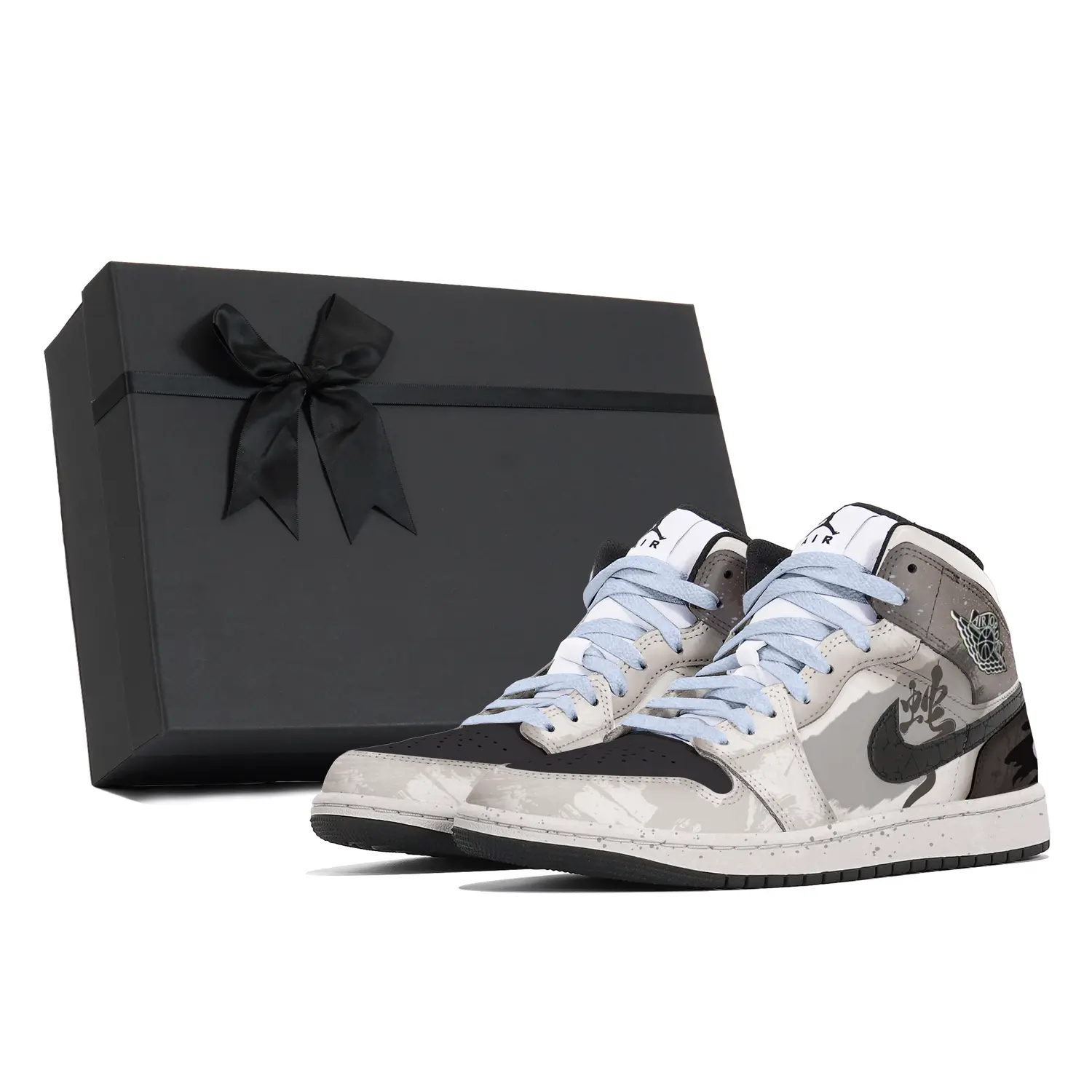 Jordan Air 1 устойчивые к истиранию мид-топ винтажные баскетбольные кроссовки мужские black gray
Jordan Air 1 устойчивые к истиранию мид-топ винтажные баскетбольные кроссовки мужские black gray