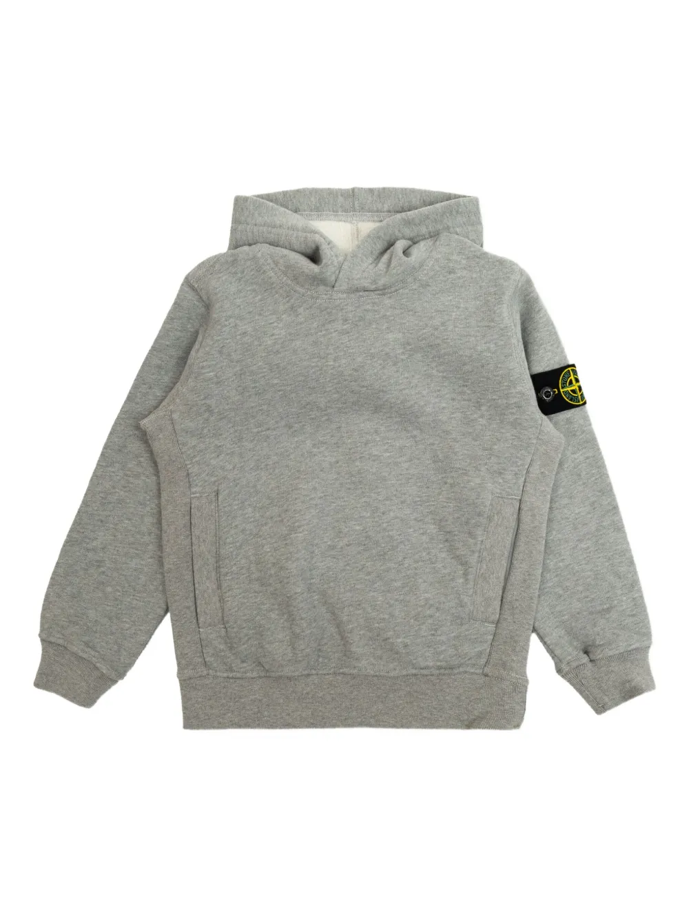 Худи из хлопка с нашивками Stone Island Junior, серый
Худи из хлопка с нашивками Stone Island Junior, серый