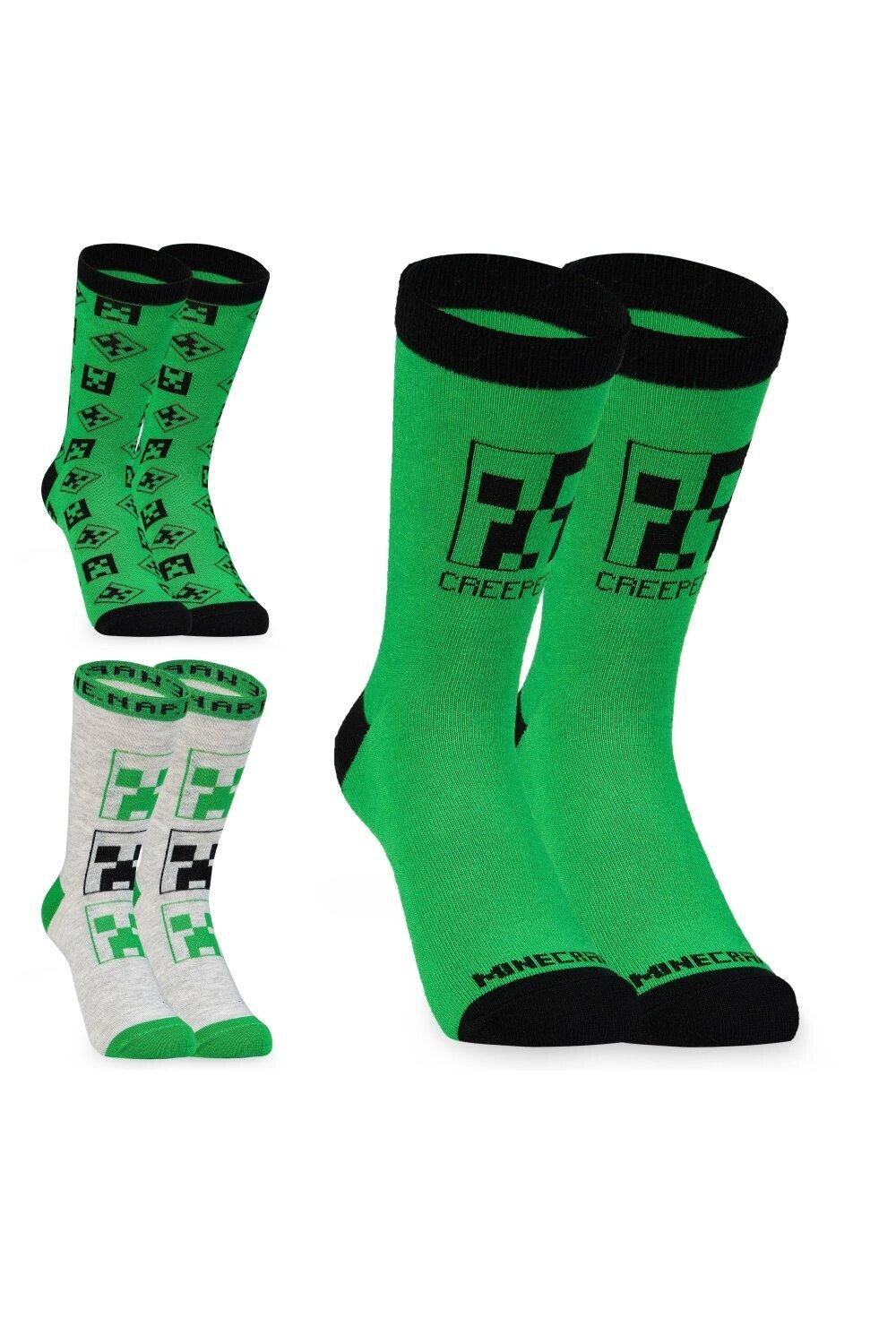 Носки, 3 шт. Minecraft, мультиколор
Носки, 3 шт. Minecraft, мультиколор