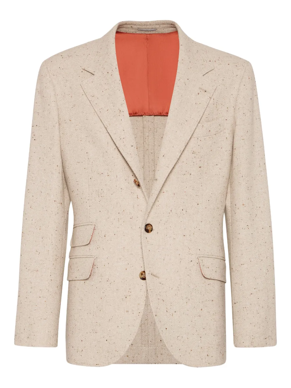 Пиджак с заостренными лацканами Brunello Cucinelli, бежевый
Пиджак с заостренными лацканами Brunello Cucinelli, бежевый