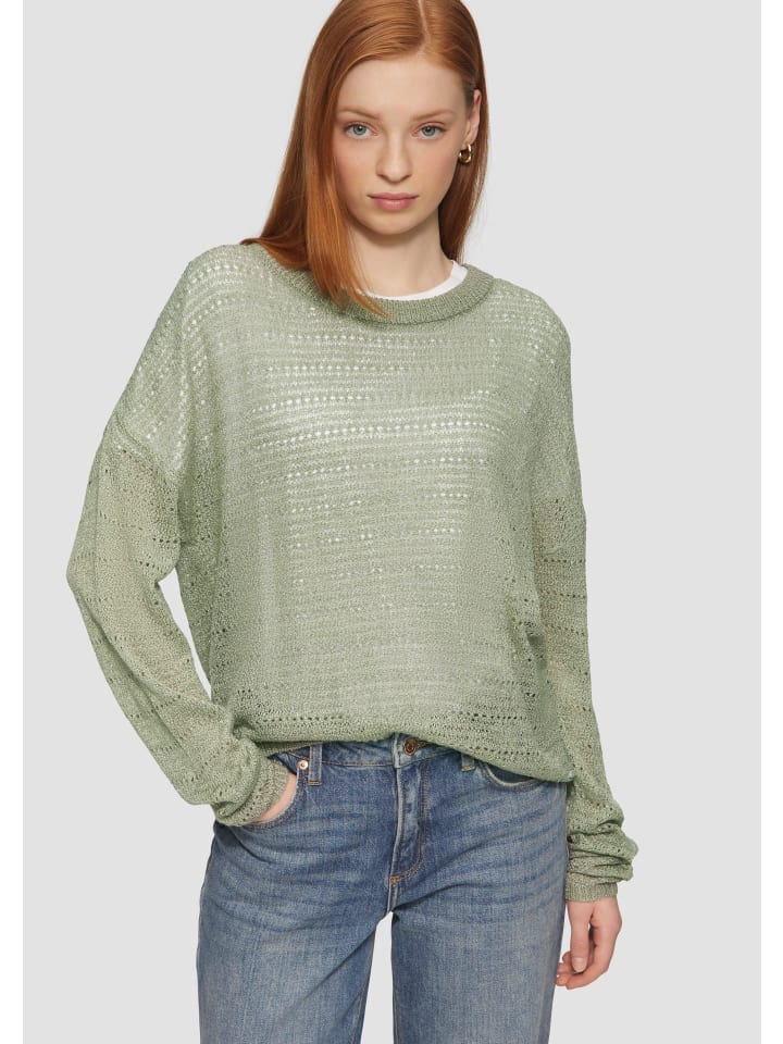 Вязаный свитер QS, зеленый
Вязаный свитер QS, зеленый