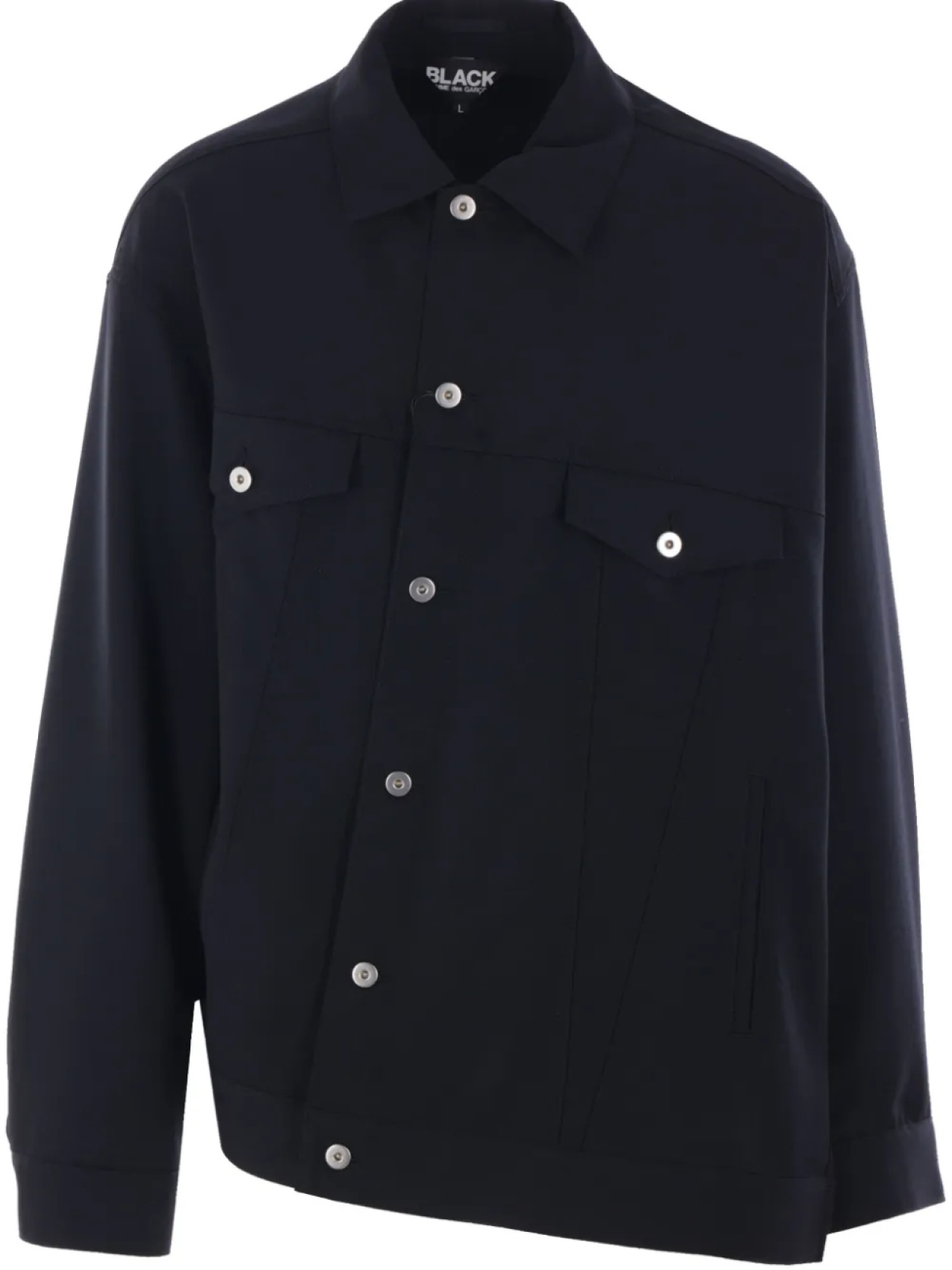 Черный пиджак из габардина асимметричного кроя Comme Des Garçons Black Comme Des Garçons
Черный пиджак из габардина асимметричного кроя Comme Des Garçons Black Comme Des Garçons