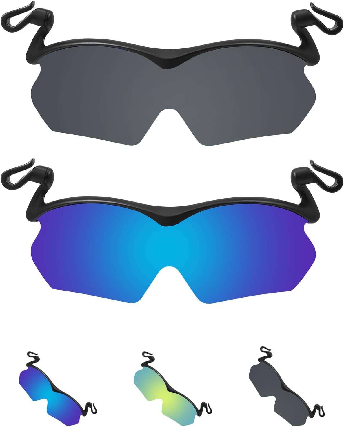 Поляризованные солнцезащитные очки DEECOZY для активного отдыха, спортивные солнцезащитные очки с зажимом, солнцезащитные очки UV400 для мужчин и женщин, для рыбалки, велоспорта, походов, Blue+grey
Поляризованные солнцезащитные очки DEECOZY для активного отдыха, спортивные солнцезащитные очки с зажимом, солнцезащитные очки UV400 для мужчин и женщин, для рыбалки, велоспорта, походов, Blue+grey